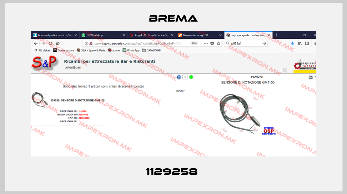 Brema-1129258 price