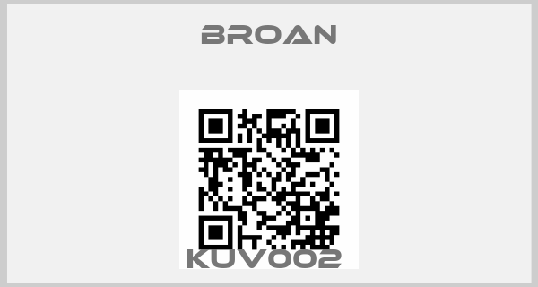 Broan-KUV002 price