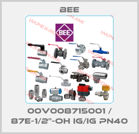 BEE-00V008715001, type 87E-1/2"-OH IG/IG  PN40price