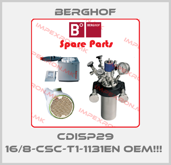 Berghof-CDISP29 16/8-CSC-T1-1131EN OEM!!! price