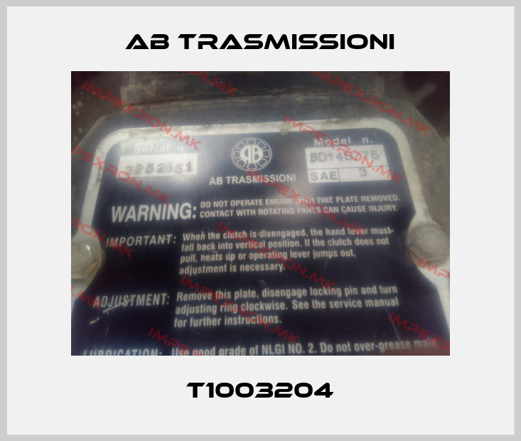 AB Trasmissioni-T1003204price