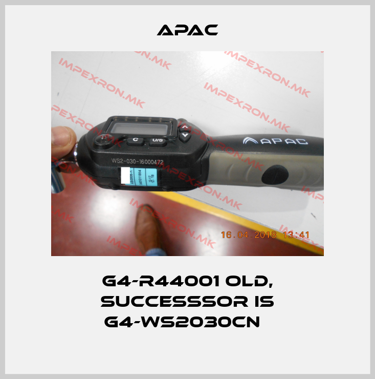 Apac-G4-R44001 old, successsor is G4-WS2030CN  price