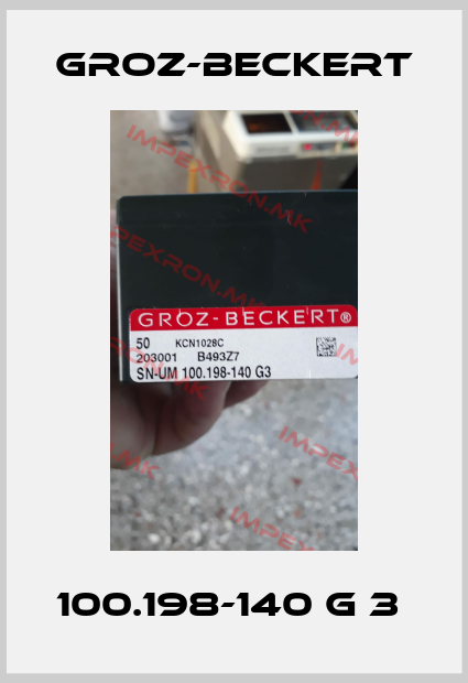 Groz-Beckert-100.198-140 G 3 price