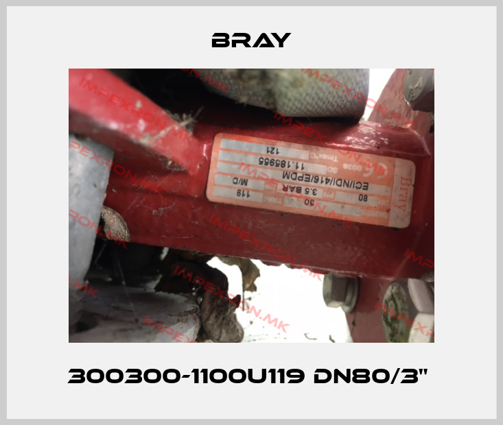 Bray-300300-1100U119 DN80/3" price