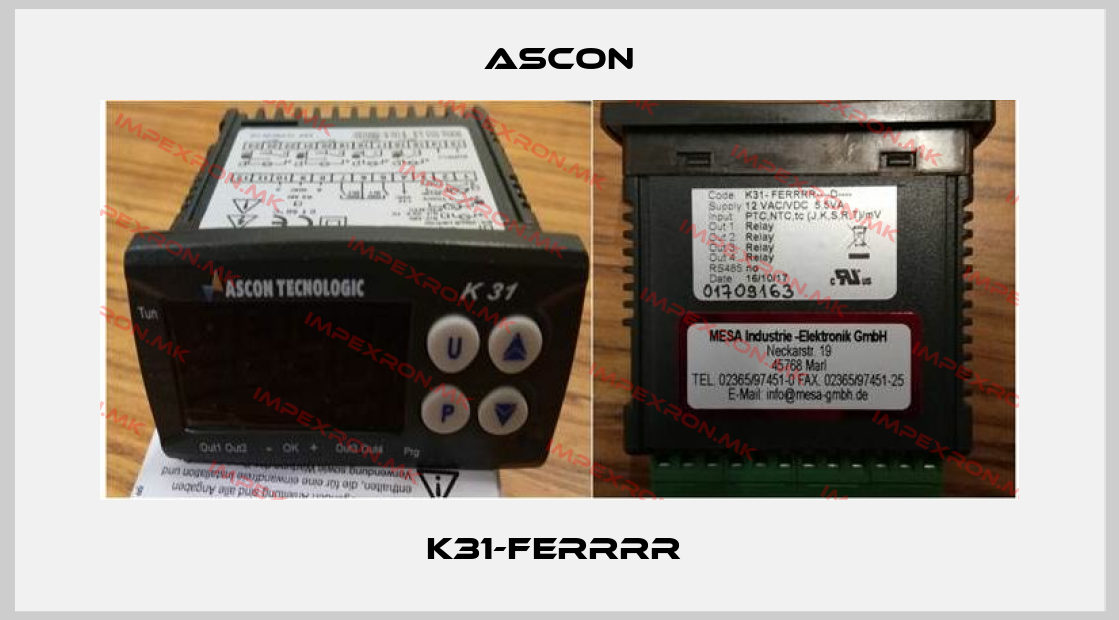 Ascon-K31-FERRRR price