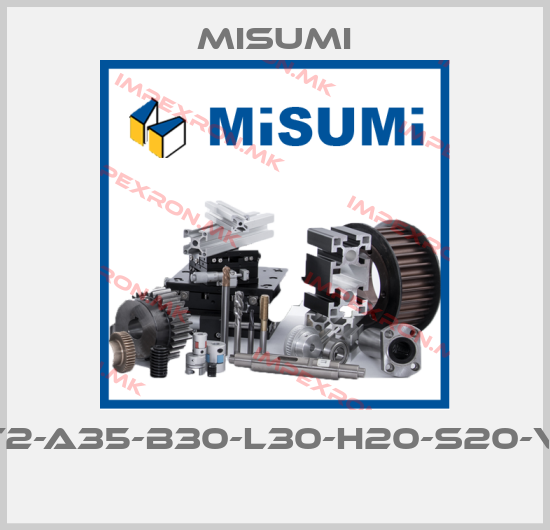 Misumi-FALBS-AMW-T2-A35-B30-L30-H20-S20-V20-NA6-DA17 price