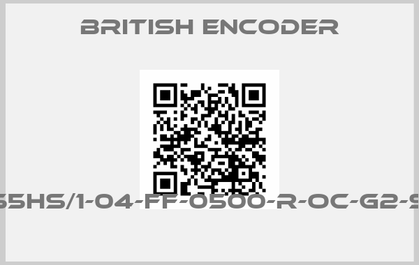 British Encoder-755HS/1-04-FF-0500-R-OC-G2-ST price