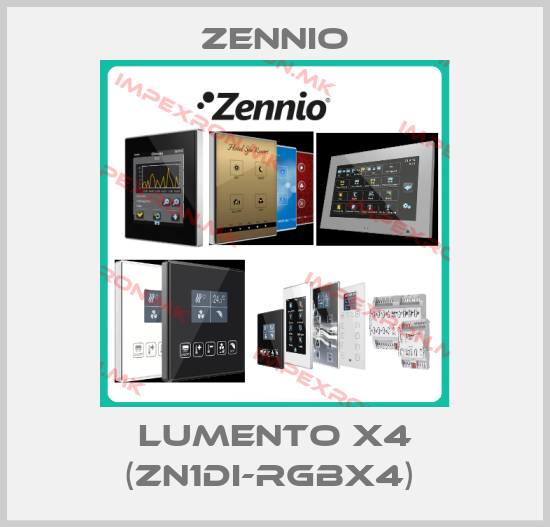 Zennio-Lumento X4 (ZN1DI-RGBX4) price