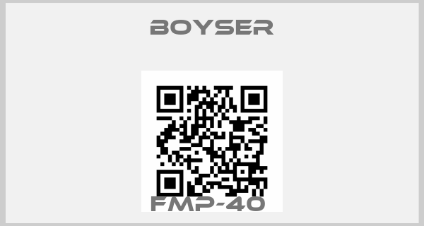 Boyser-FMP-40 price