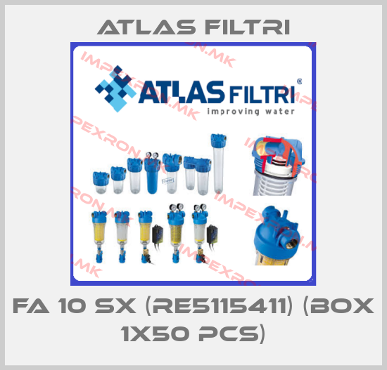 Atlas Filtri-FA 10 SX (RE5115411) (box 1x50 pcs)price