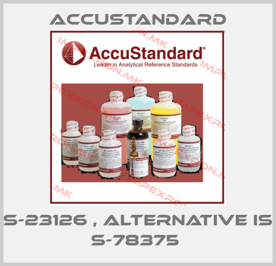 AccuStandard-S-23126 , alternative is S-78375 price