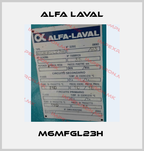 Alfa Laval-M6MFGL23H price
