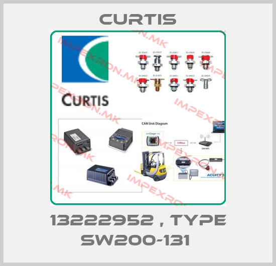 Curtis-13222952 , type SW200-131 price