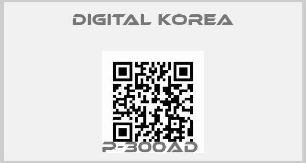 Digital Korea-P-300AD price