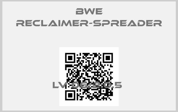 BWE Reclaimer-Spreader-LV 06/2.0.5 price