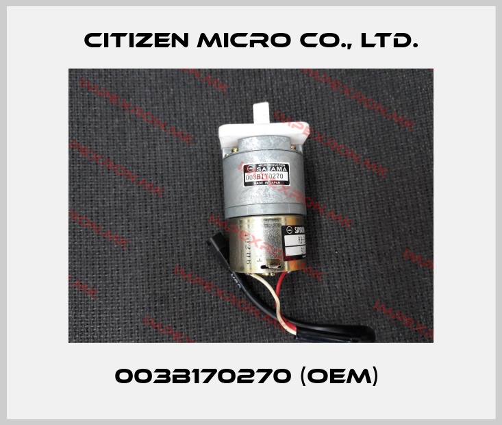 Citizen Micro Co., Ltd. Europe
