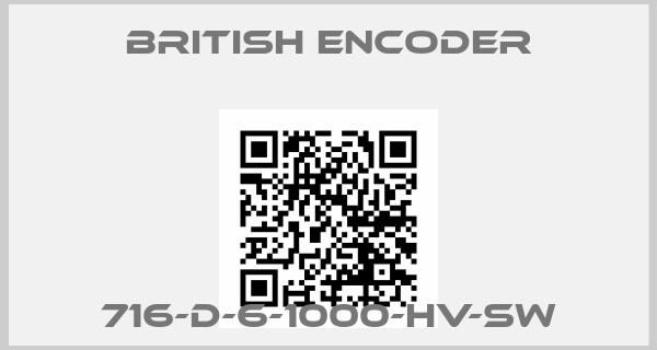 British Encoder-716-D-6-1000-HV-SWprice