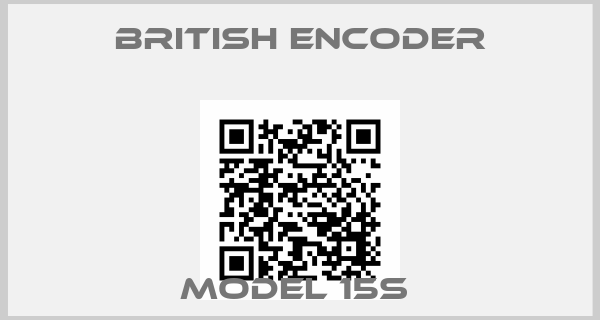British Encoder-Model 15S price