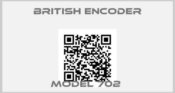 British Encoder-Model 702 price