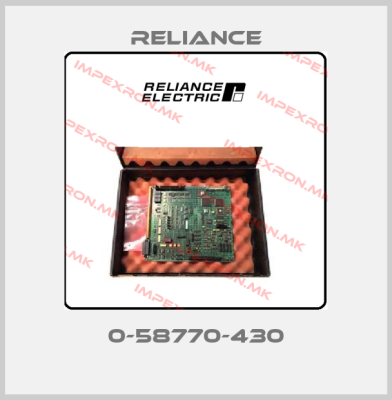RELIANCE-0-58770-430price