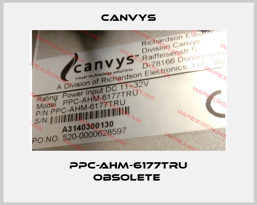 Canvys-PPC-AHM-6177TRU obsolete price