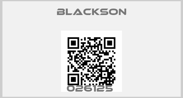 Blackson-026125 price