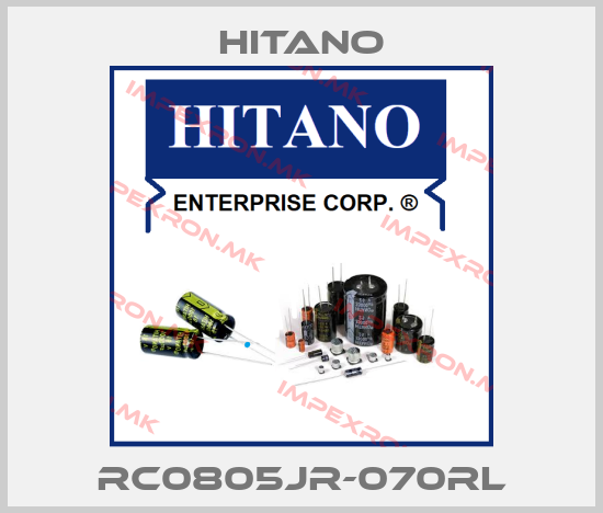 Hitano-RC0805JR-070RLprice