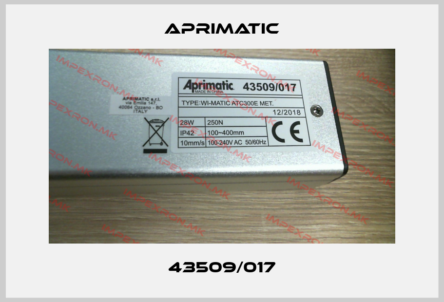 Aprimatic-43509/017price