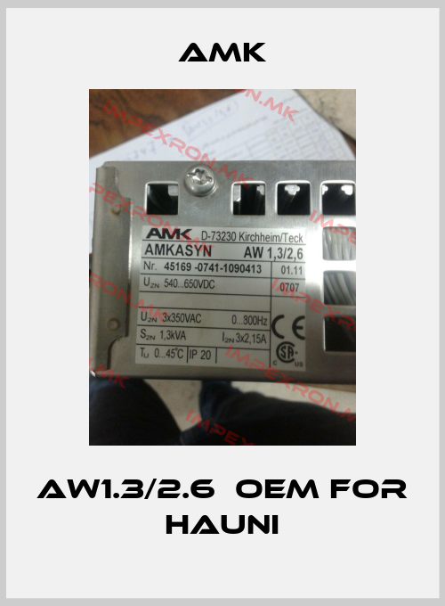 AMK-AW1.3/2.6  OEM for Hauniprice