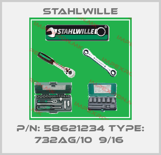 Stahlwille-P/N: 58621234 Type: 732AG/10  9/16 price