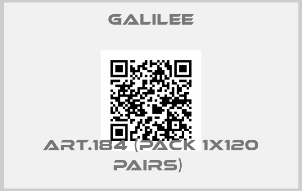 GALILEE-Art.184 (pack 1x120 pairs) price