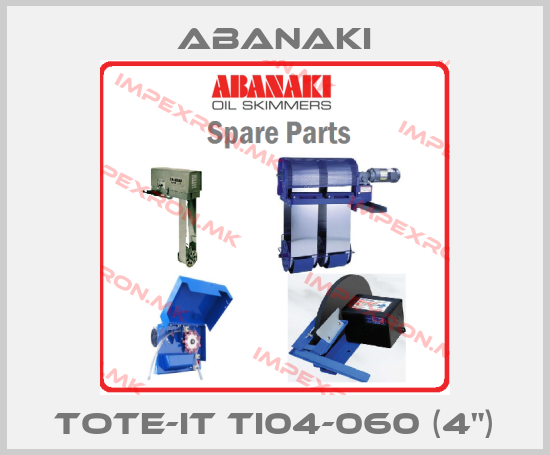 Abanaki-Tote-It TI04-060 (4")price