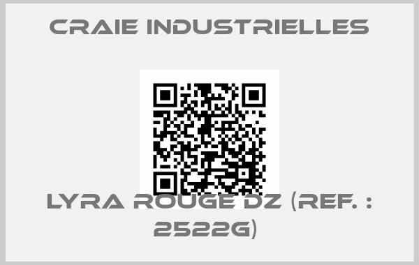 CRAIE INDUSTRIELLES-LYRA ROUGE DZ (REF. : 2522G) price