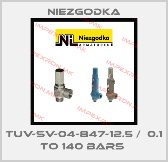 Niezgodka-TUV-SV-04-847-12.5 /  0.1 to 140 bars price