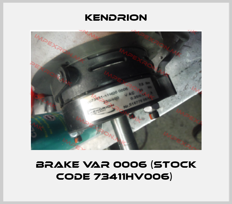 Kendrion-Brake VAR 0006 (stock code 73411HV006) price