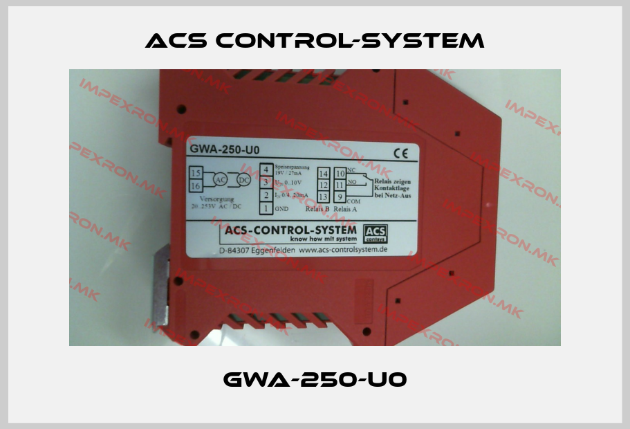 Acs Control-System-GWA-250-U0price