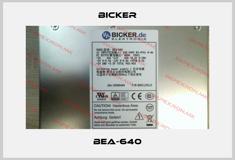 Bicker-BEA-640price