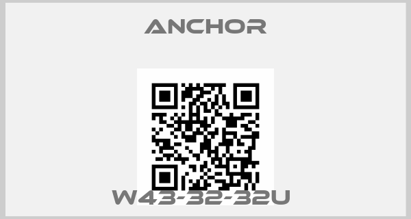 Anchor-W43-32-32U price