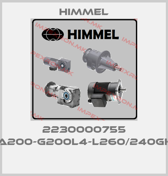 HIMMEL-2230000755 (KA200-G200L4-L260/240GH)	 price