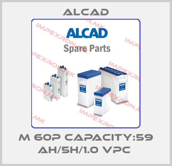 Alcad-M 60P CAPACITY:59 AH/5H/1.0 VPC price