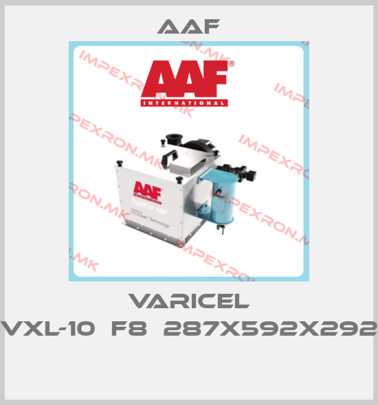 AAF-VARICEL VXL-10	F8	287X592X292 price