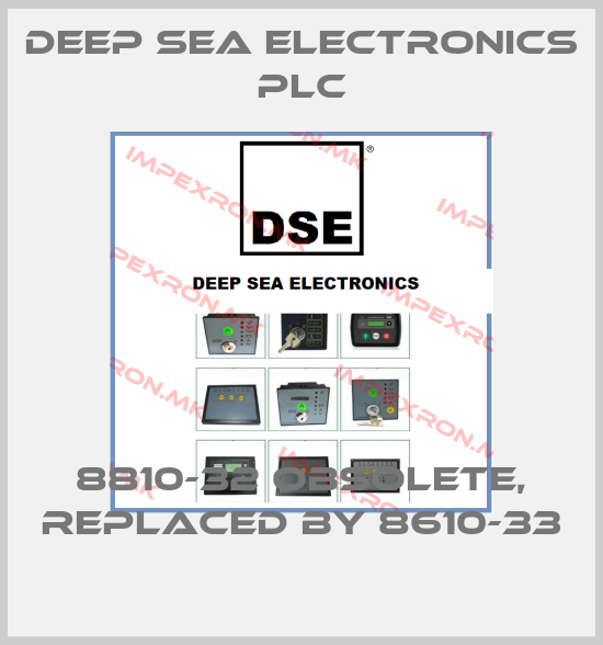 DEEP SEA ELECTRONICS PLC-8810-32 obsolete, replaced by 8610-33price