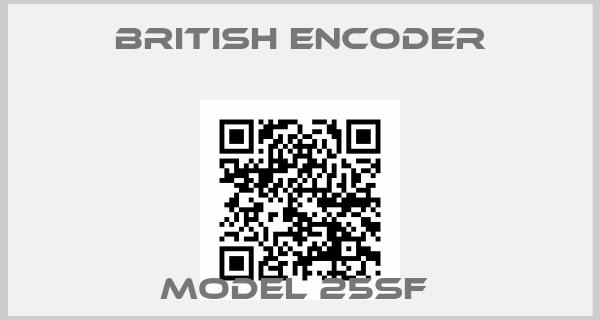 British Encoder-Model 25SF price