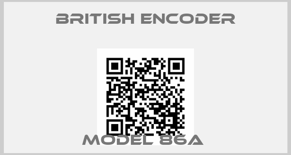 British Encoder-Model 86A price