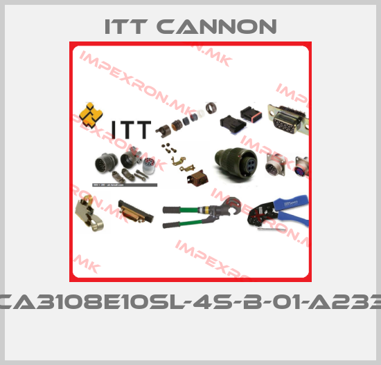 Itt Cannon-CA3108E10SL-4S-B-01-A233 price