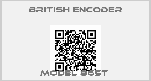 British Encoder-Model 865T price