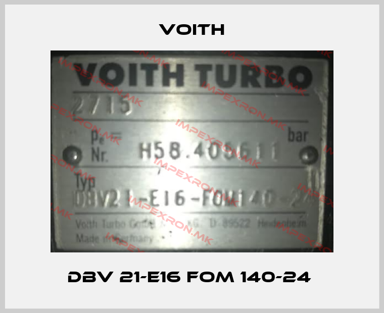 Voith-DBV 21-E16 FOM 140-24 price