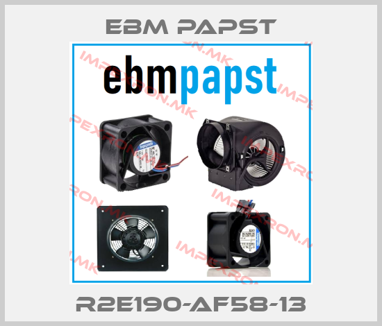 EBM Papst-R2E190-AF58-13price