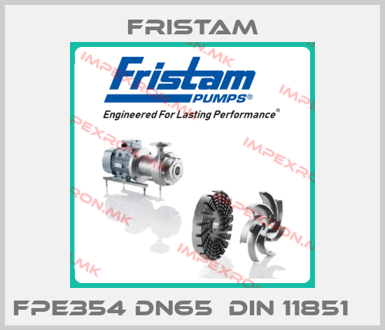 Fristam-FPE354 DN65  DIN 11851   price