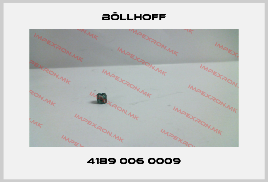 Böllhoff-4189 006 0009price